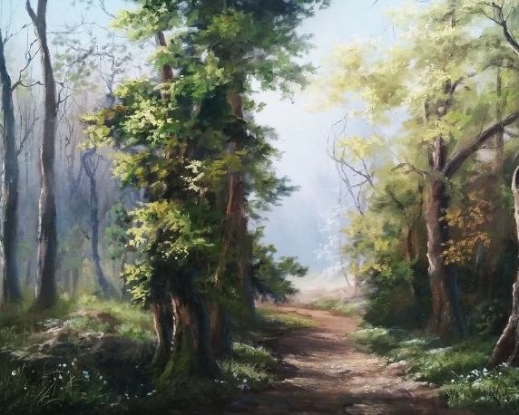 art64.jpg Картины маслом пейзажи