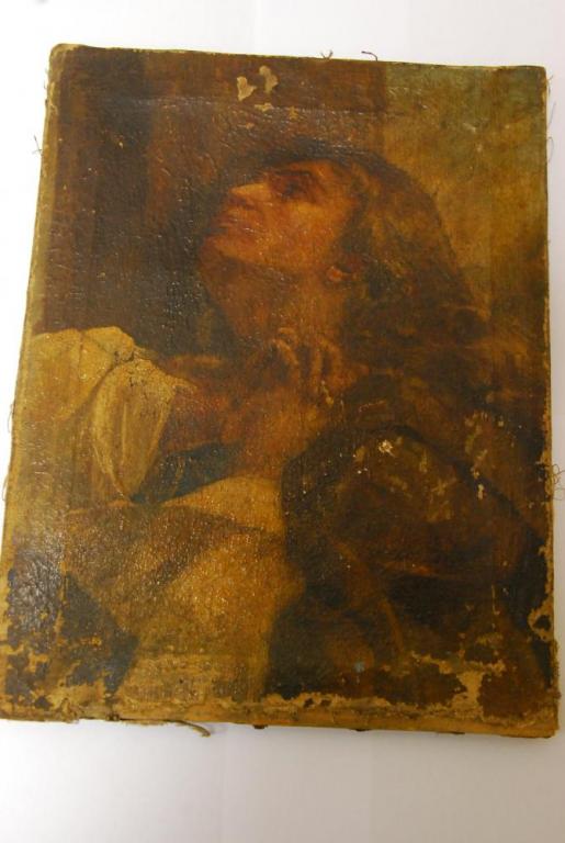 Фрагмент полотна Итальянского мастера  17-18 века